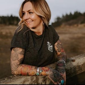 Grey Scumxdog tee NEW